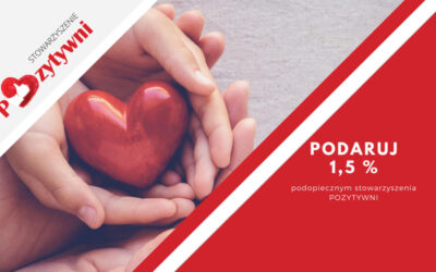 Podaruj 1,5% naszym podopiecznym